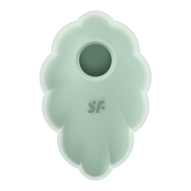 Вакуумний стимулятор з вібрацією Satisfyer Cloud Dancer Mint