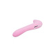 Вакуумний стимулятор з вібрацією Wooomy Smoooch Clitoral Suction & Vibration Pink