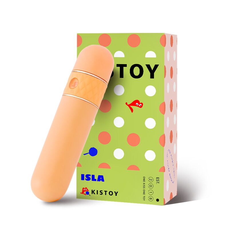 Вакуумный вибратор KisToy ISLA Orange