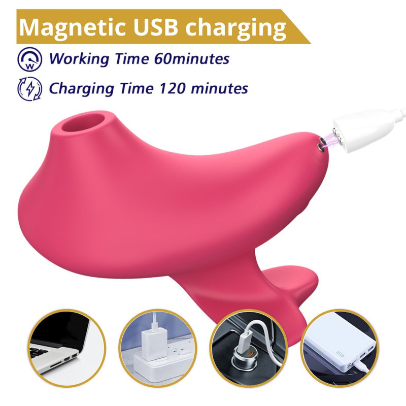 Вакуумний стимулятор Erospace Sweet Play Critoral Suction Vibrator A15