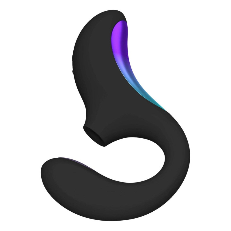 Кліторально-вагінальний звуковий стимулятор LELO Enigma Double Sonic Black