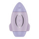 Вакуумний стимулятор з вібрацією Satisfyer Mission Control Violet, 2 незалежні мотори