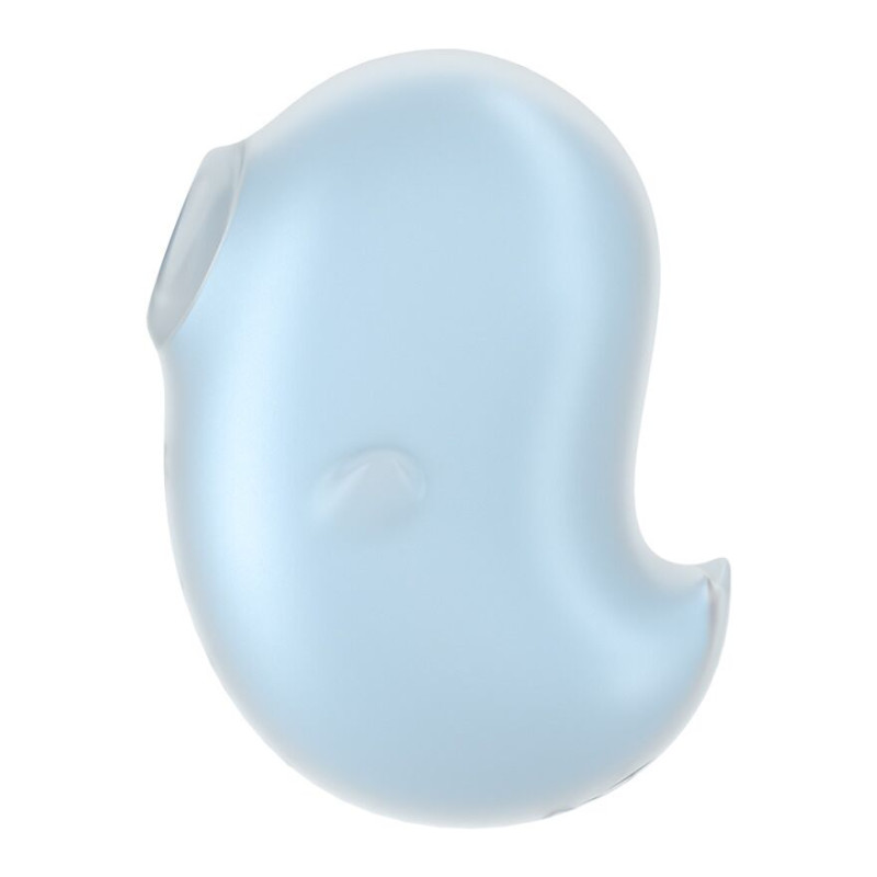 Вакуумний кліторальний стимулятор з вібрацією Satisfyer Cutie Ghost Blue