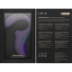 Кліторально-вагінальний звуковий стимулятор LELO Enigma WAVE Cyber Purple, 3 типи стимуляції