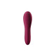 Вакуумный стимулятор с вибрацией Satisfyer Dual Crush Wine Red
