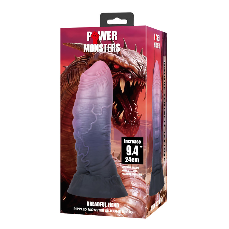 Фентезійний фалоімітатор Power Monsters Dreadful Fiend, 24 см