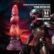 Фэнтезийный фаллоимитатор Power Monsters Savage Beastlord, 24 см