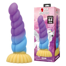 Фентезійний фалоімітатор Power Monsters Unicorn, 22 см