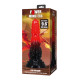 Фентезійний фалоімітатор Power Monsters Fire Dragon, 24.5 см