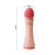 Фаллоимитатор без мошонки LyBaile Solid penis dong suction cup Телесный