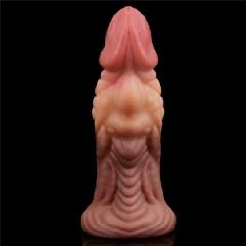 Фаллоимитатор LoveToy DualLoveToyLayered Silicone Plug 7 Brown