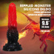 Фентезійний фалоімітатор Power Monsters Fire Dragon, 24.5 см