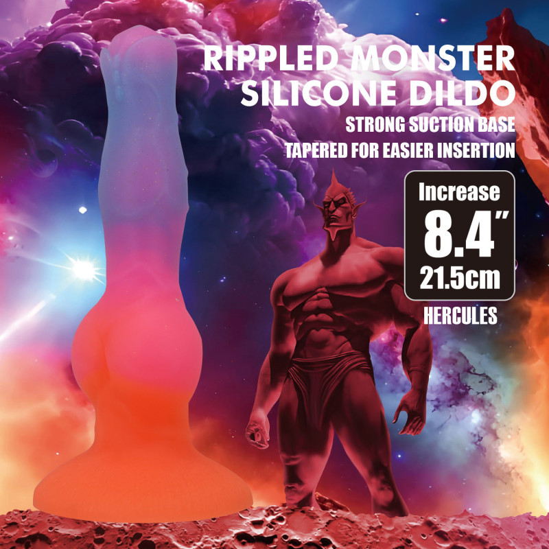 Фентезійний фалоімітатор Power Monsters Hercules, 21.5 см