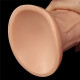 Фалоімітатор LoveToy Realistic Curved Dildo 9.5 Тілесний
