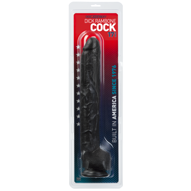 Фалоімітатор Doc Johnson Dick Rambone Cock Чорний