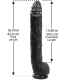 Фалоімітатор Doc Johnson Dick Rambone Cock Чорний