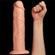 Реалистичный вибратор LoveToy Realistic Long Vibrating Dildo 11 Телесный