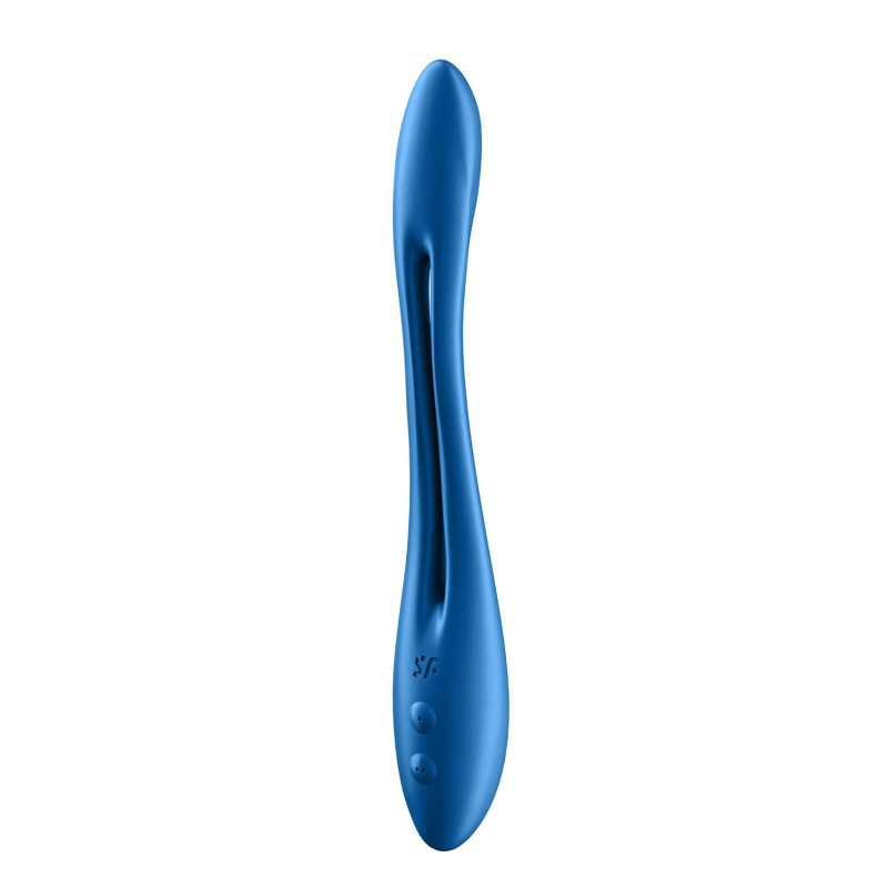 Універсальний гнучкий вібратор для пар Satisfyer Elastic Game Dark Blue