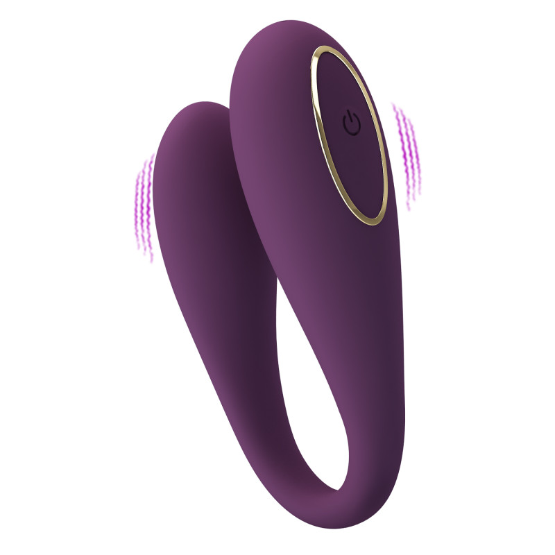 Вибратор Pretty Love August Stimulator Plum (App)