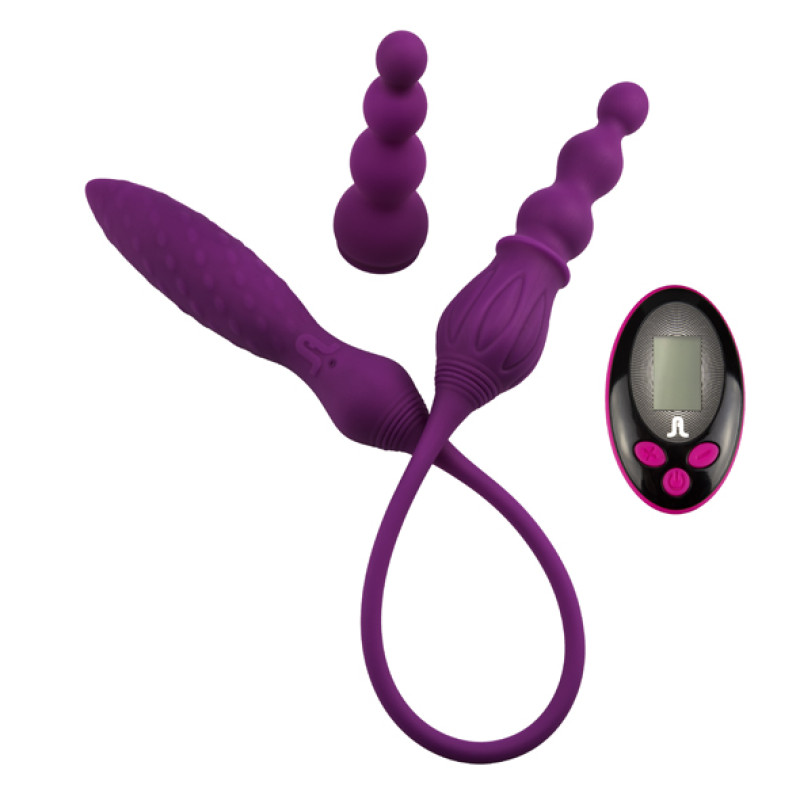 Вібратор для двох Adrien Lastic AD-2X з пультом LRS
