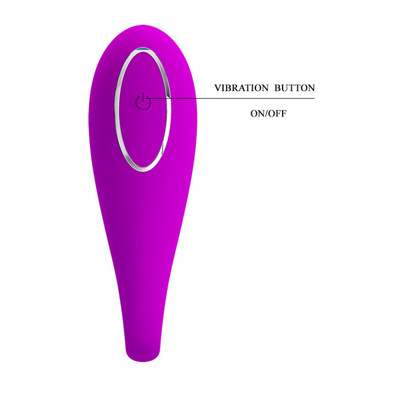 Вібратор Pretty Love August Stimulator Purple (App)