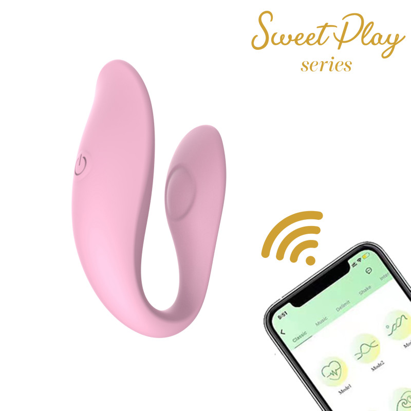 Вібратор Erospace Sweet Play C-Type Vibrator App Control A7