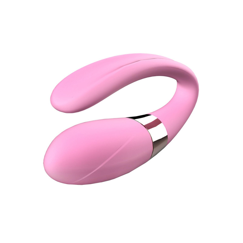 Вибратор для пар B - Series Smart V-Vibe USB, 7 Function, Remote Control Pink