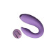 Вибратор для пар FairyGasm PleasureBerry violet, зарядный кейс, пульт ДУ