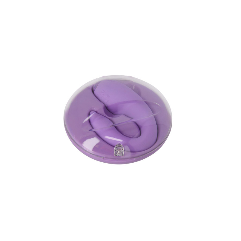 Вибратор для пар FairyGasm PleasureBerry violet, зарядный кейс, пульт ДУ