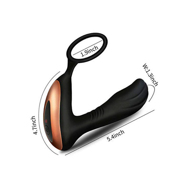 Масажер простати B - Series Magic Prostate Massager With Ring, 10 Function