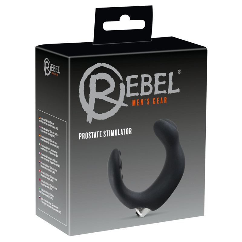 Массажер простаты Rebel Prostate Stimulator Prostata-Vibrator Черный