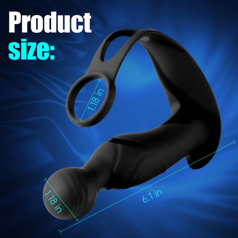 Массажер простаты B - Series Cute Remote Control Prostate Massager That Wiggles