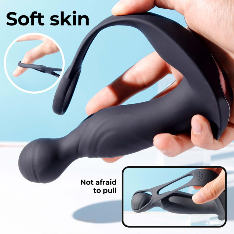 Массажер простаты B - Series Cute Remote Control Prostate Massager That Wiggles