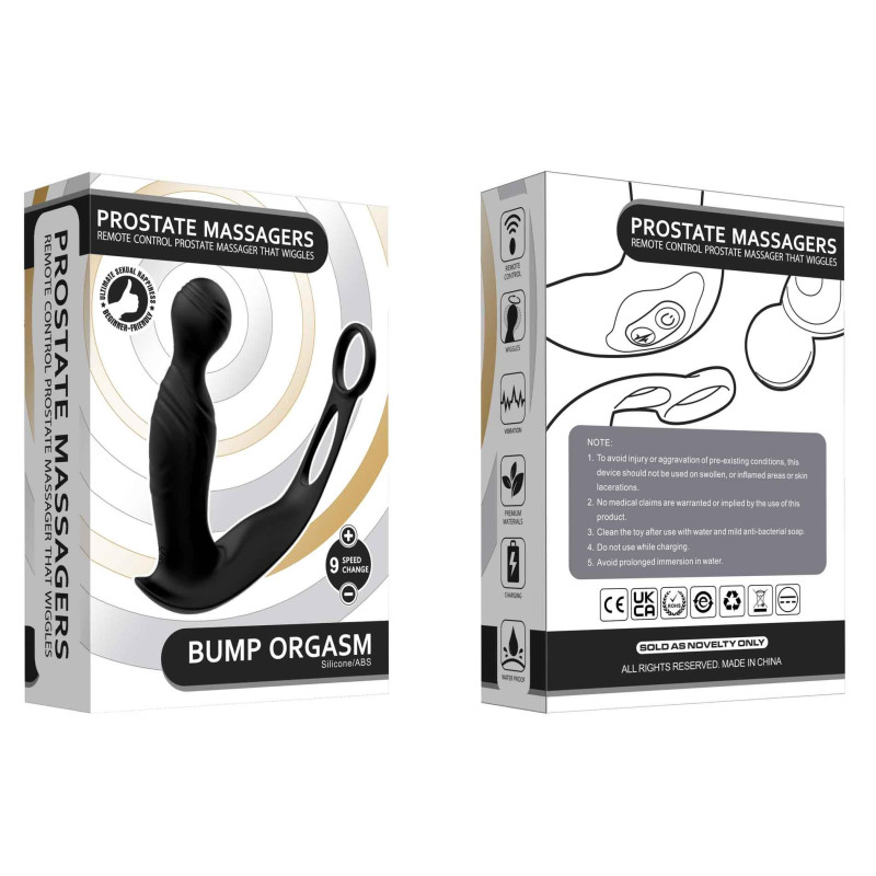 Массажер простаты B - Series Cute Remote Control Prostate Massager That Wiggles