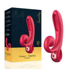 Вібратор Erospace Sweet Play Tongue Flipping Vibrator A4