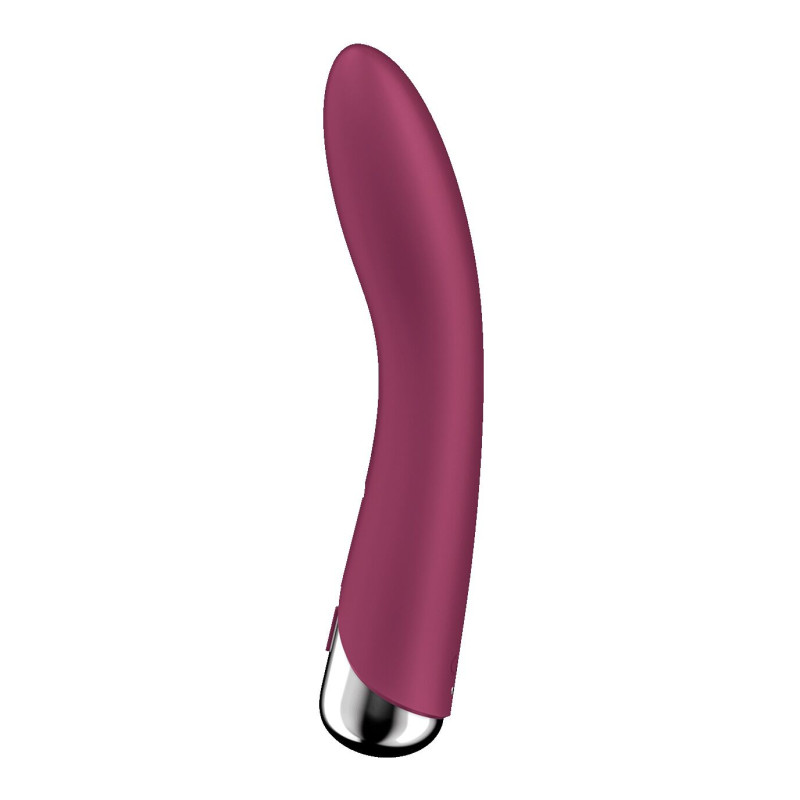 Вібратор точки G з обертанням Satisfyer Spinning Vibe 1 Red, 2 мотори