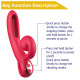 Вібратор Erospace Sweet Play Tongue Flipping Vibrator A4