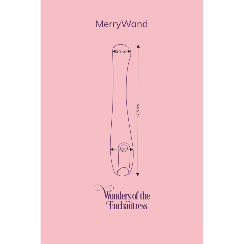 Вібратор для точки G FairyGasm MerryWand blue