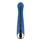 Вібратор з ротацією Satisfyer Spinning G-Spot 1 Blue, плоский майданчик для стимуляції точки G