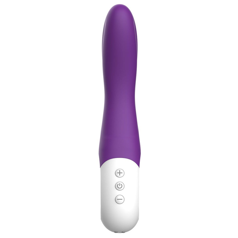 Вибратор точки G Liebe Bend It Rechargeable Purple, 10 режимов, очень мощный, гибкий ствол