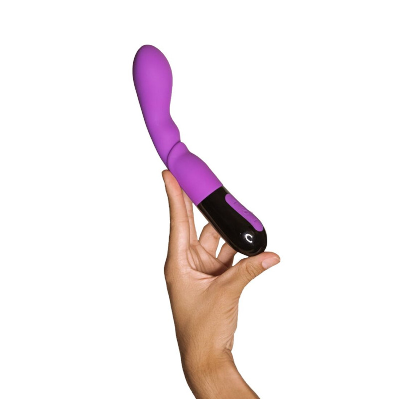Вибратор Adrien Lastic Nyx 2.0 стимуляция точки G и входа во перезаряжаемое влагалище
