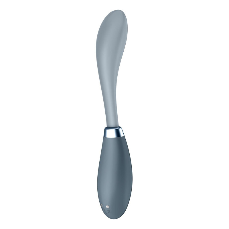 Вібратор Satisfyer G-Spot Flex 3 Grey, гнучкий стовбур із фіксацією положення