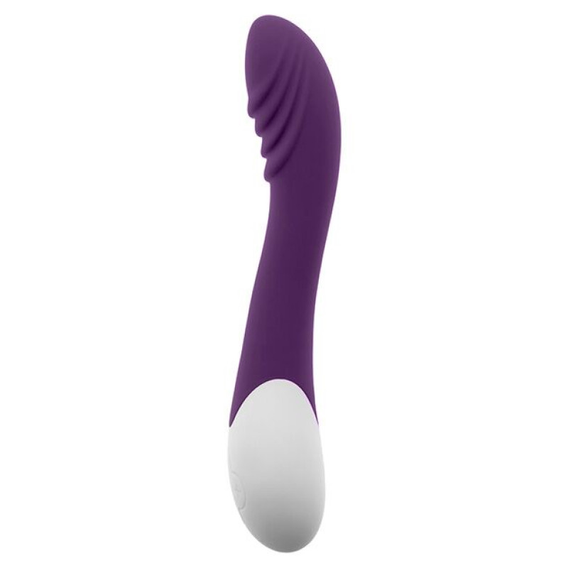 Вибратор S Pleasures Premium Phoenix, для точки G, фиолетовый, водостойкий, 16 видов вибрации, нагрев.