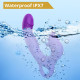 Вібратор Erospace Sweet Play G-Spot Vibrator With Clitoral Licking & Flapping A17