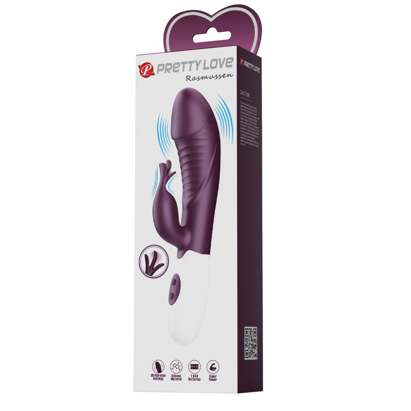 Вібратор Pretty Love Rasmussen Dual Vibrator Purple