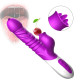 Вибратор B - Series Fox Silicone Vibrator, USB, 10 Function &Thrusting Function, Heating