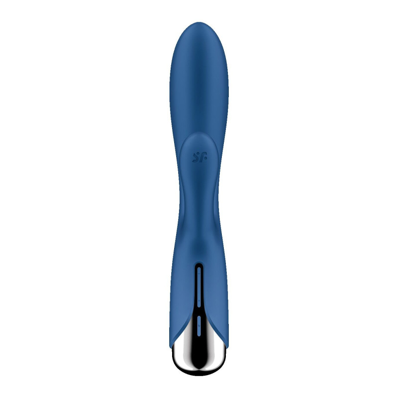 Вібратор-кролик з ротацією Satisfyer Spinning Rabbit 1 Blue, 3 мотори