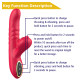 Вібратор Erospace Sweet Play G-Spot Vibrator With Thrusting A2
