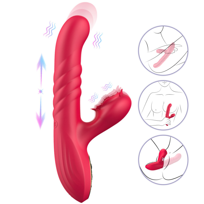 Вібратор Erospace Sweet Play G-Spot Vibrator With Thrusting A2