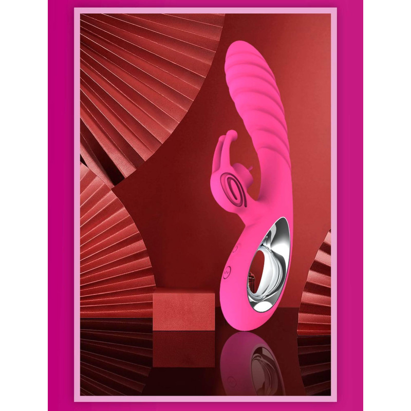 Вибратор B - Series Lyla Vicky USB Pink